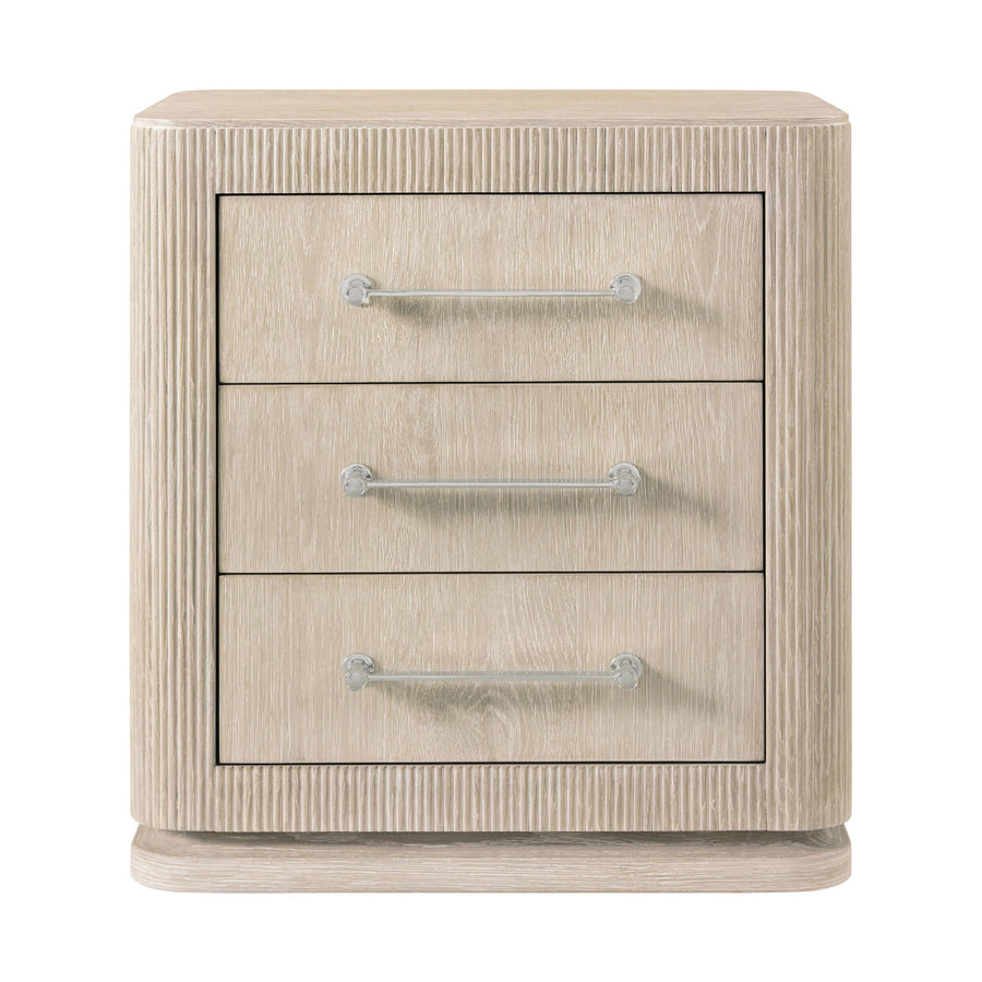 SwayLiving Horizon Three Drawer Small Nightstand NIGHTSTANDS