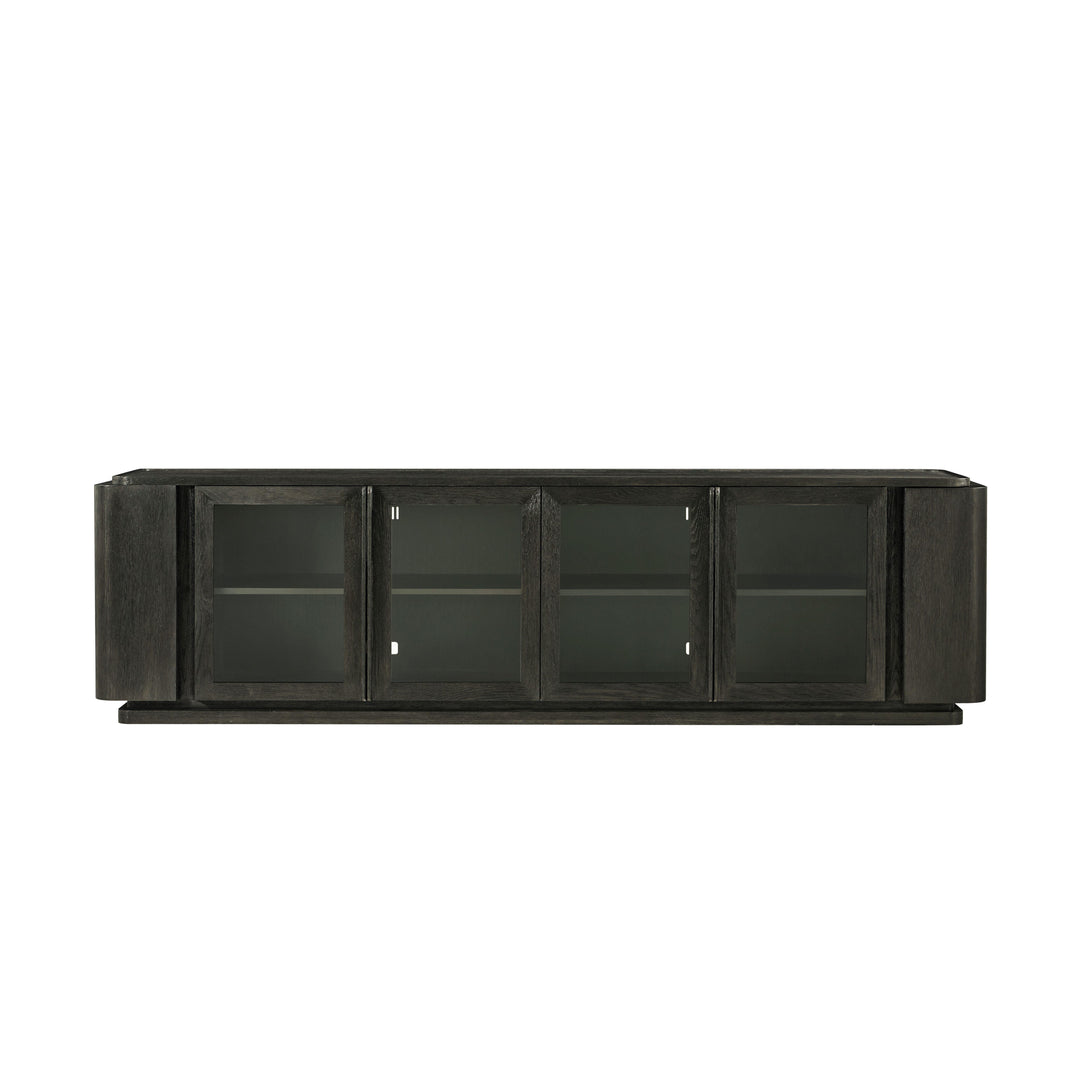 SwayLiving Repose Wooden Media Console MEDIA + TV STANDS