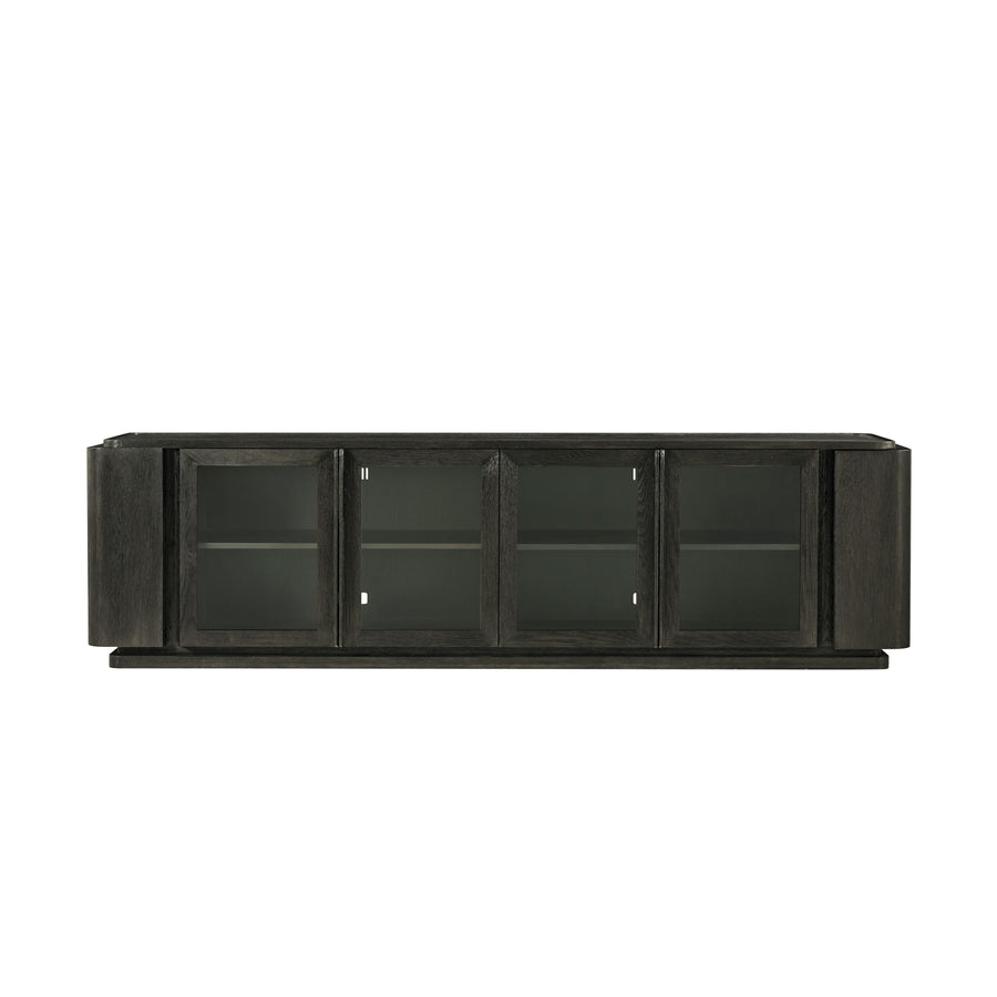 SwayLiving Repose Wooden Media Console MEDIA + TV STANDS