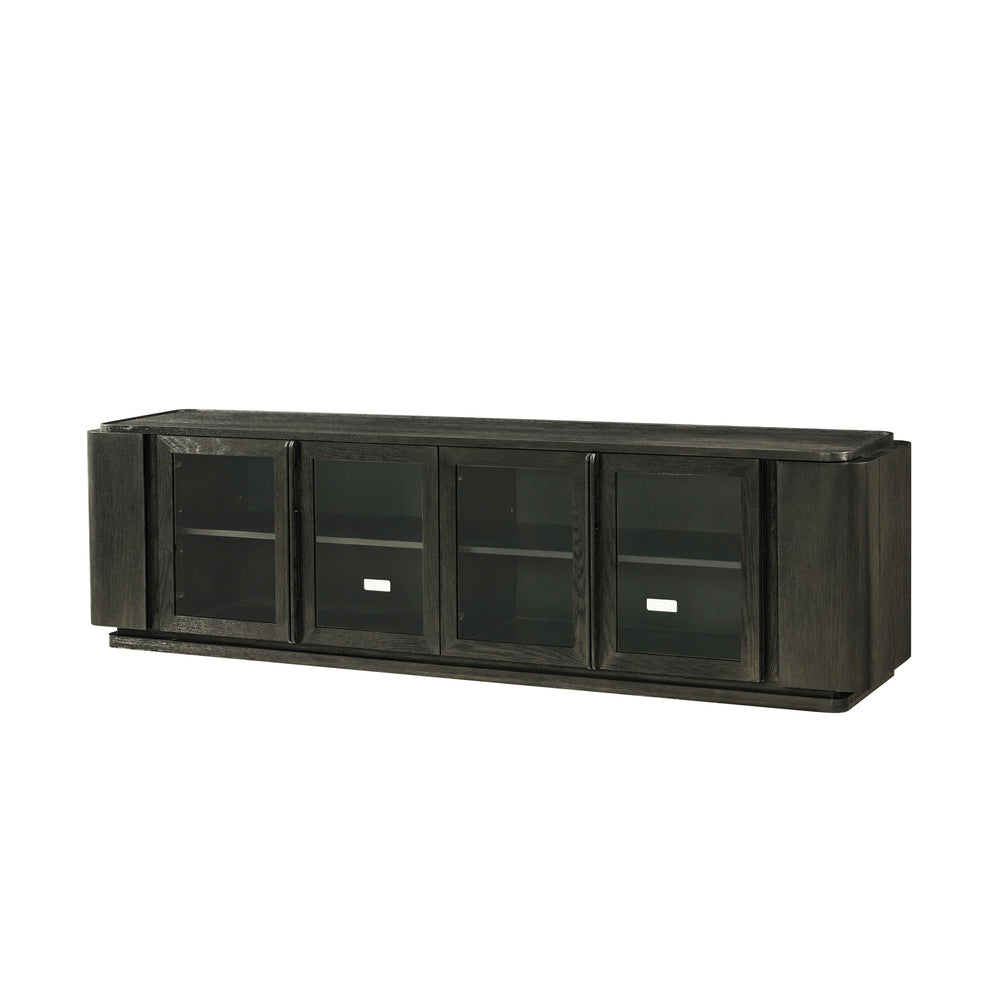 SwayLiving Repose Wooden Media Console MEDIA + TV STANDS