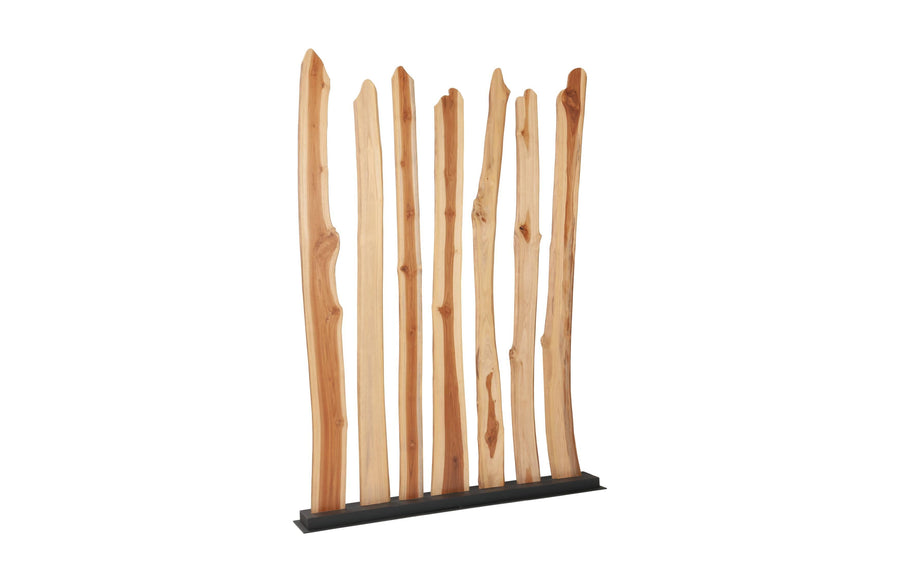 SwayLiving Wood Screen, Chamcha Wood, Natural DECORATIVE OBJECTS