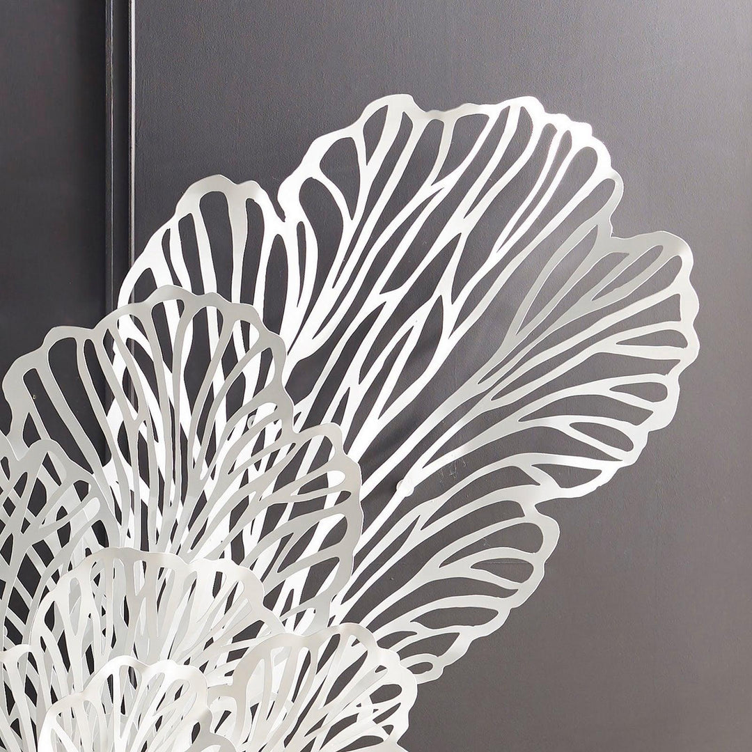 SwayLiving Butterfly Wall Art, White, SM WALL ACCENTS