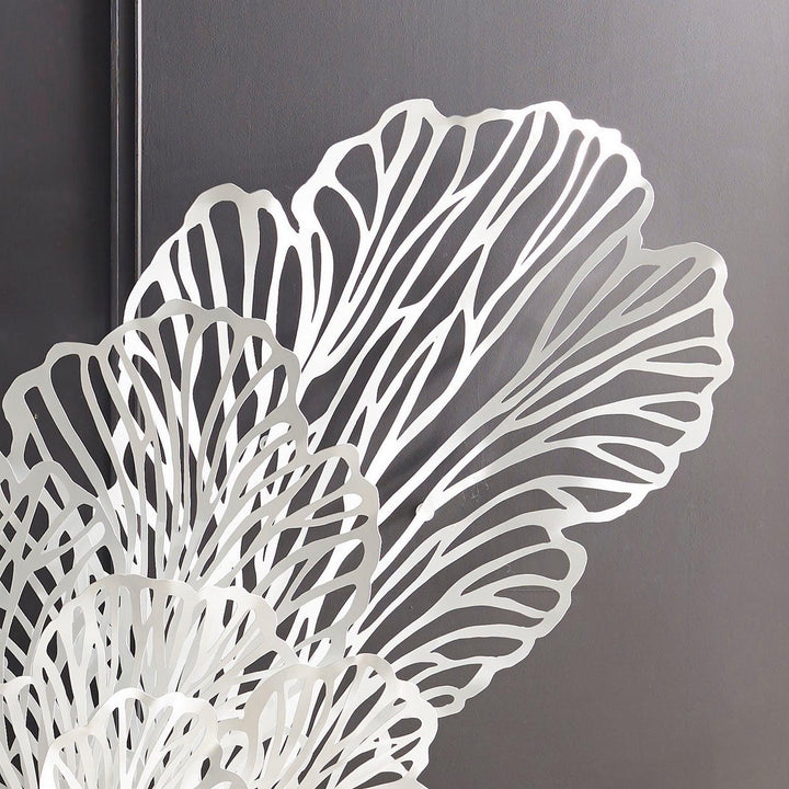 SwayLiving Butterfly Wall Art, White, SM WALL ACCENTS