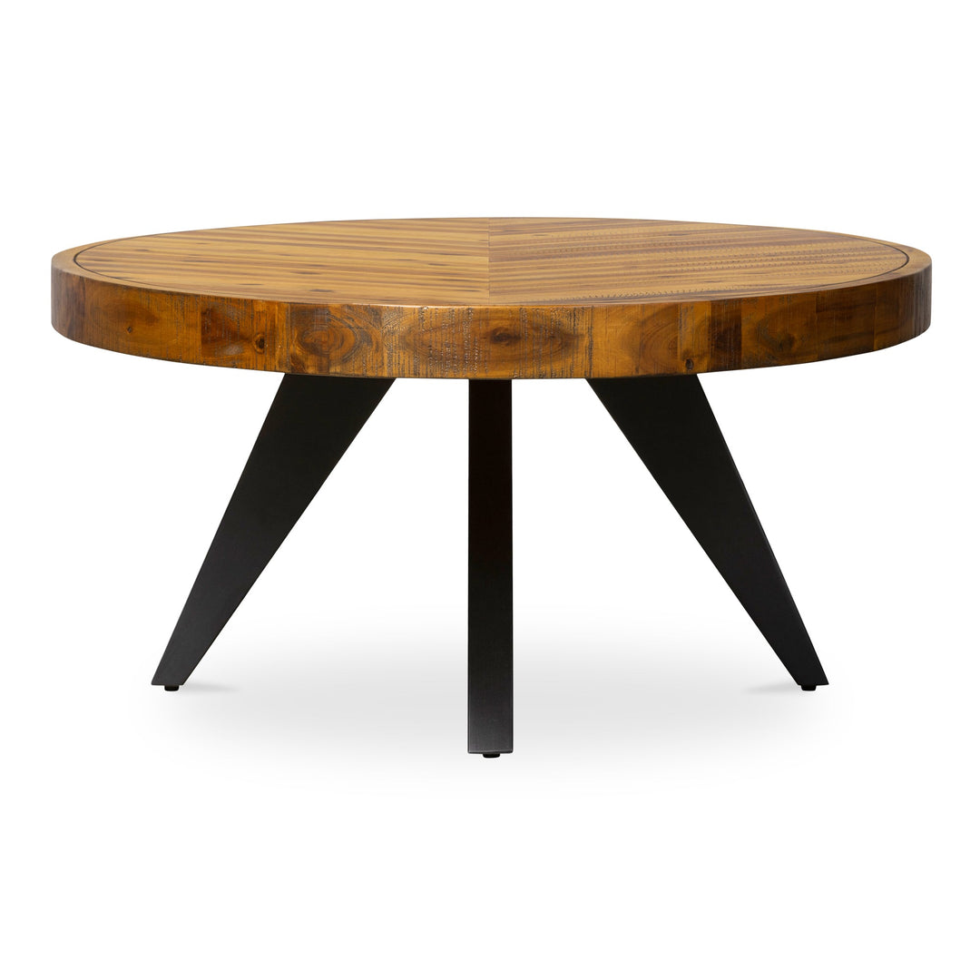 SwayLiving - Parq Oval Coffee Table Amber - TL-1020-14 | SwayLiving