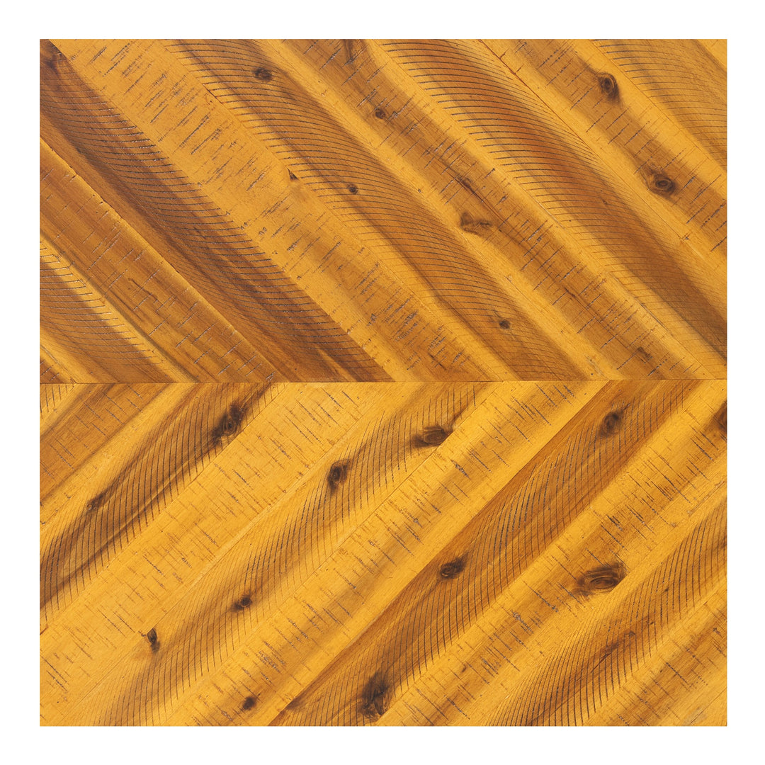 SwayLiving - Parq Oval Coffee Table Amber - TL-1020-14 | SwayLiving