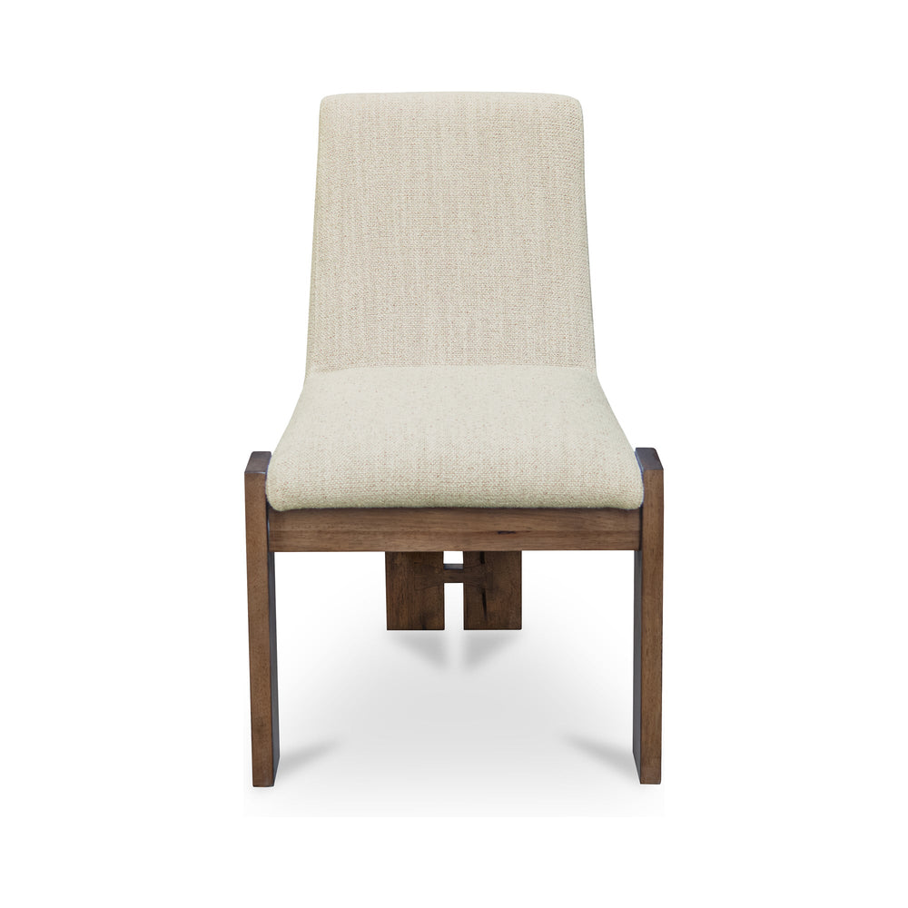 Mia Dining Chair Beige-Set of Two