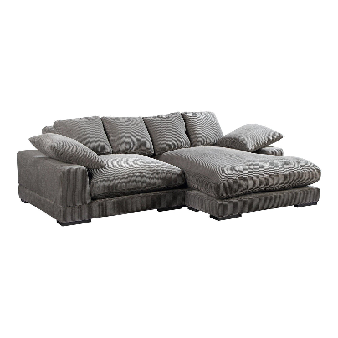 Plunge Sectional Charcoal - SwayLiving