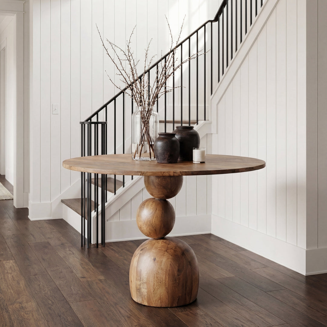 Naksu Round Dining Table — life_1