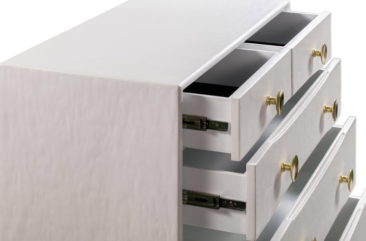 SwayLiving Divine White Drawers SIDEBOARDS + CREDENZAS