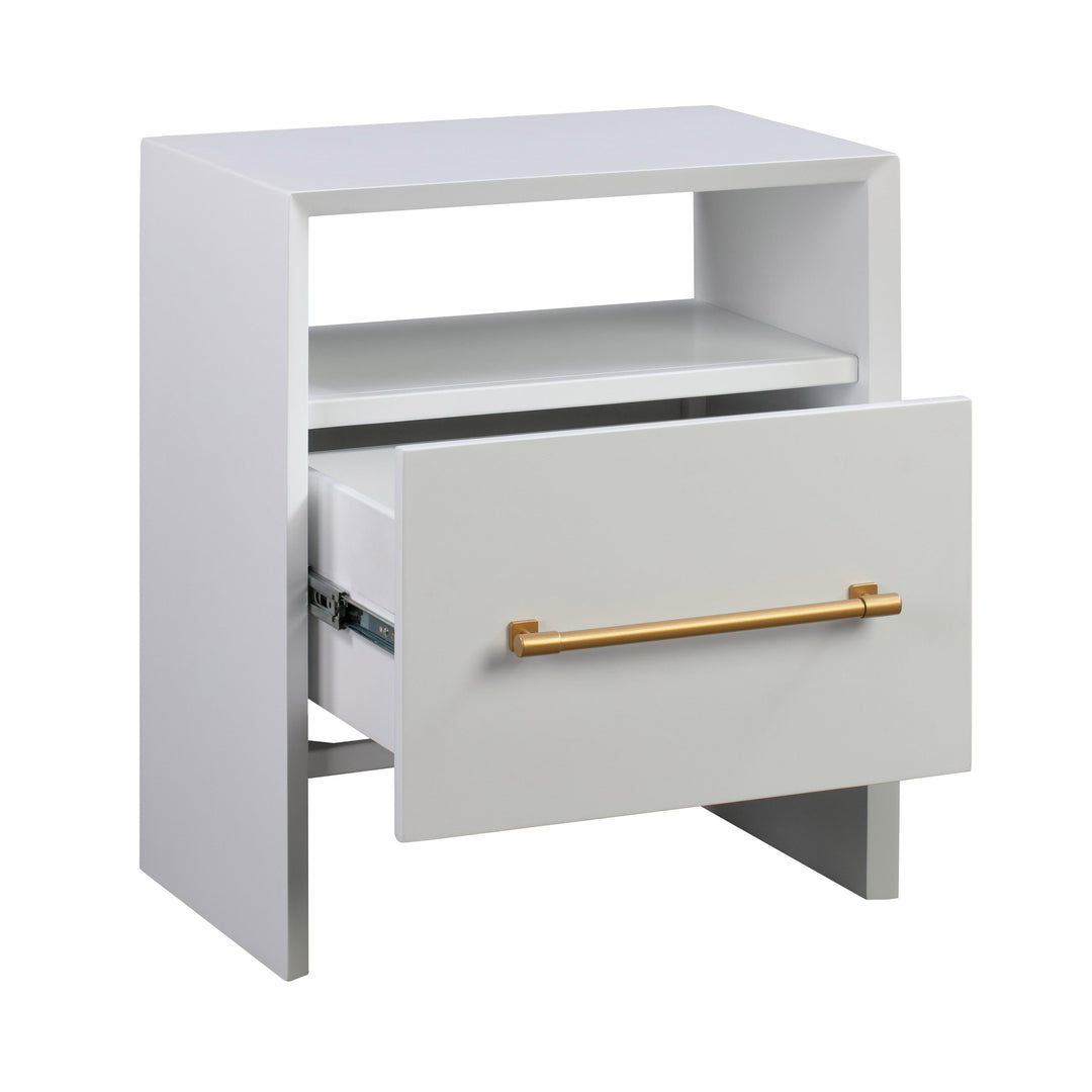 SwayLiving Libre White Nightstand NIGHTSTANDS