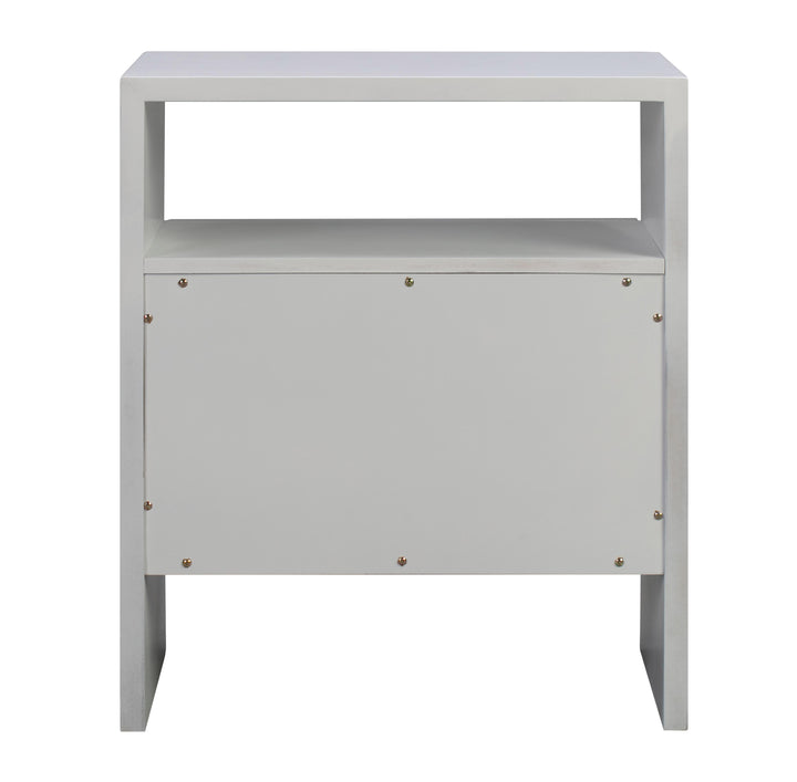 SwayLiving Libre White Nightstand NIGHTSTANDS