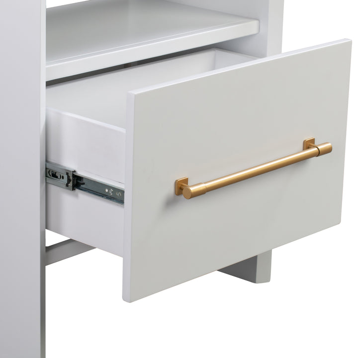 SwayLiving Libre White Nightstand NIGHTSTANDS