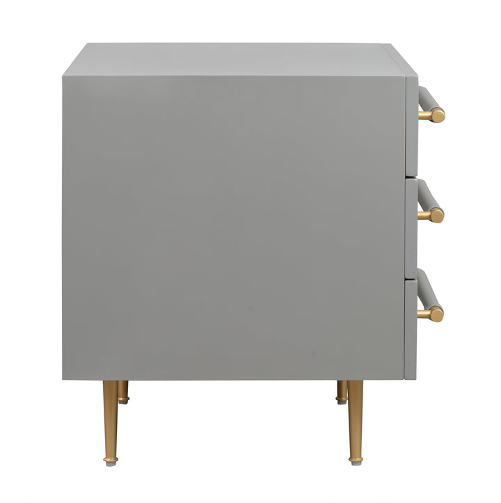 SwayLiving Trident Grey Nightstand NIGHTSTANDS