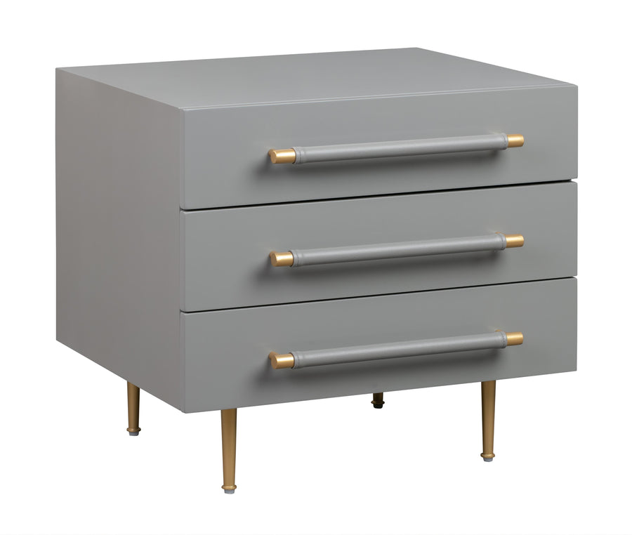 SwayLiving Trident Grey Nightstand NIGHTSTANDS