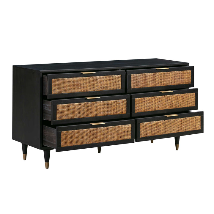 SwayLiving Sierra SwayLiving 6 Drawer Dresser DRESSERS