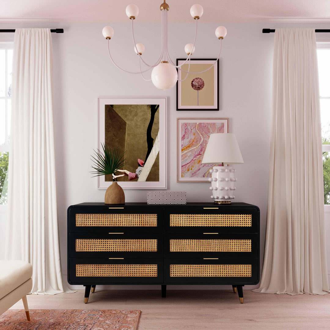 SwayLiving Christine 6 Drawer Dresser DRESSERS