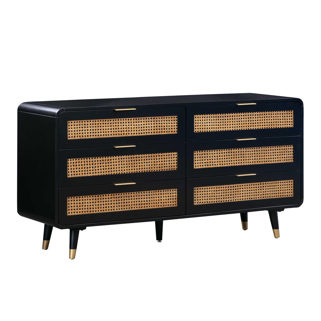SwayLiving Christine 6 Drawer Dresser DRESSERS