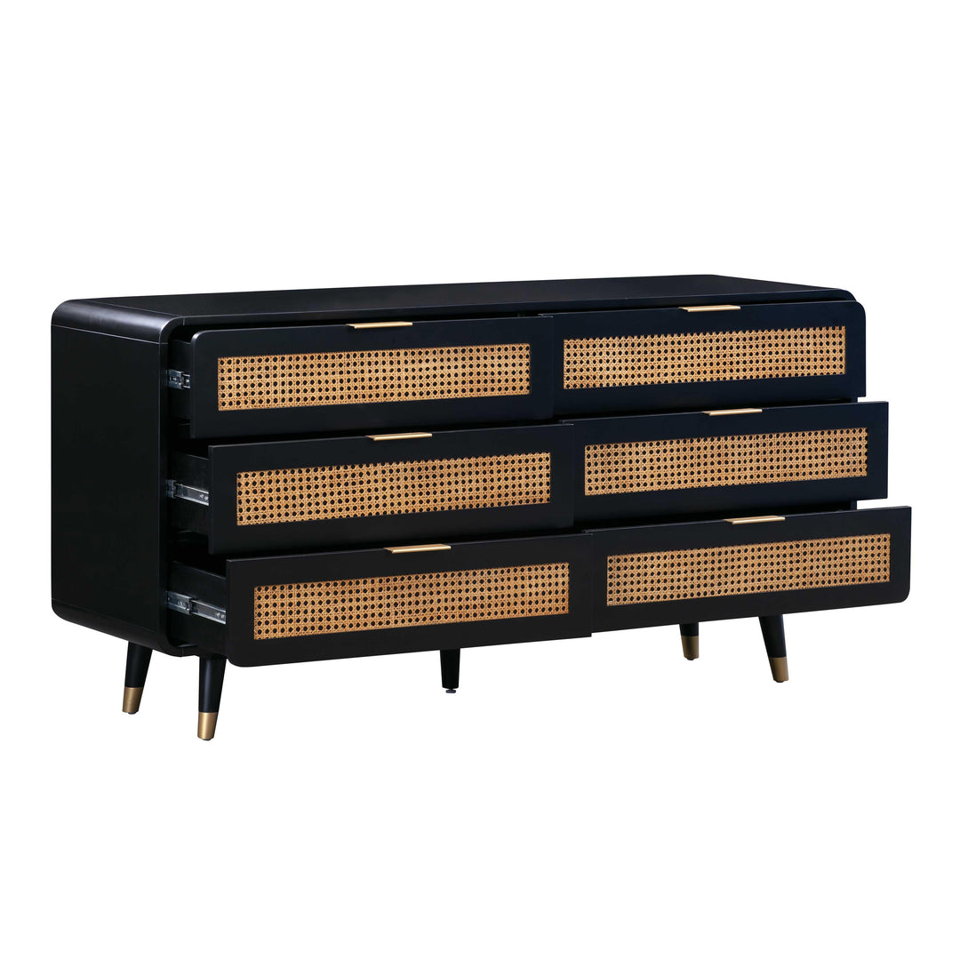 SwayLiving Christine 6 Drawer Dresser DRESSERS