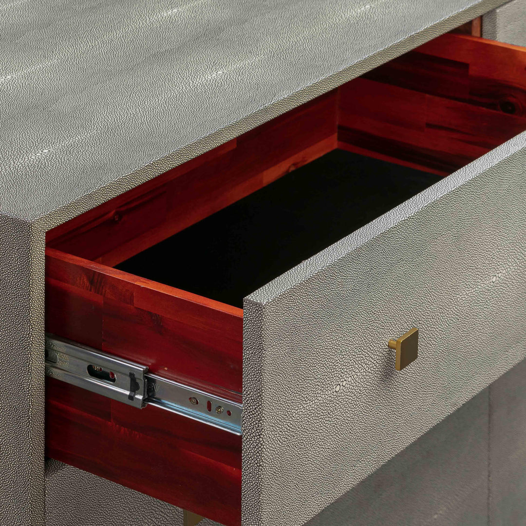 SwayLiving Pesce Shagreen 6 Drawer Dresser DRESSERS