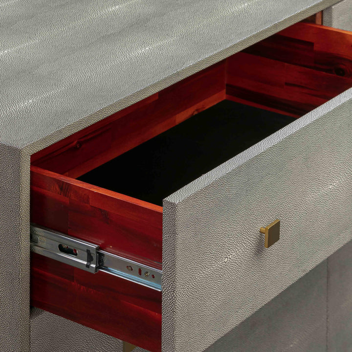 SwayLiving Pesce Shagreen 6 Drawer Dresser DRESSERS