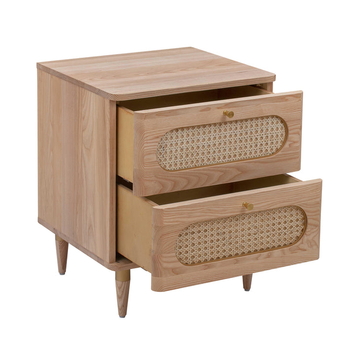 SwayLiving Carmen Cane Nightstand NIGHTSTANDS