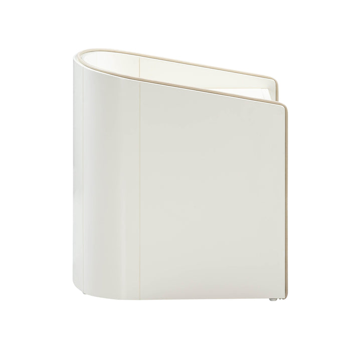SwayLiving Collins Cream Lacquer Nightstand NIGHTSTANDS