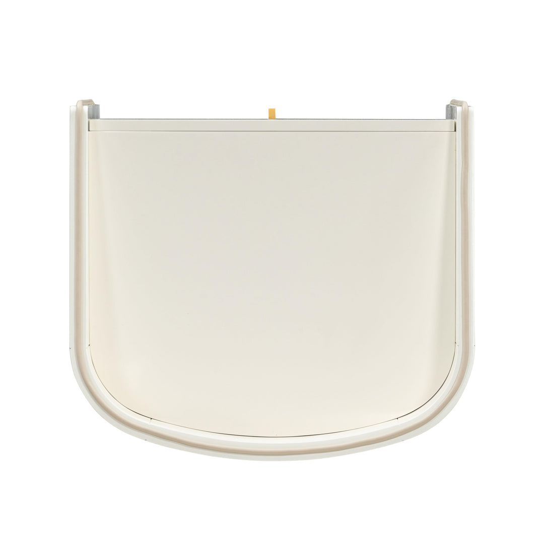 SwayLiving Collins Cream Lacquer Nightstand NIGHTSTANDS