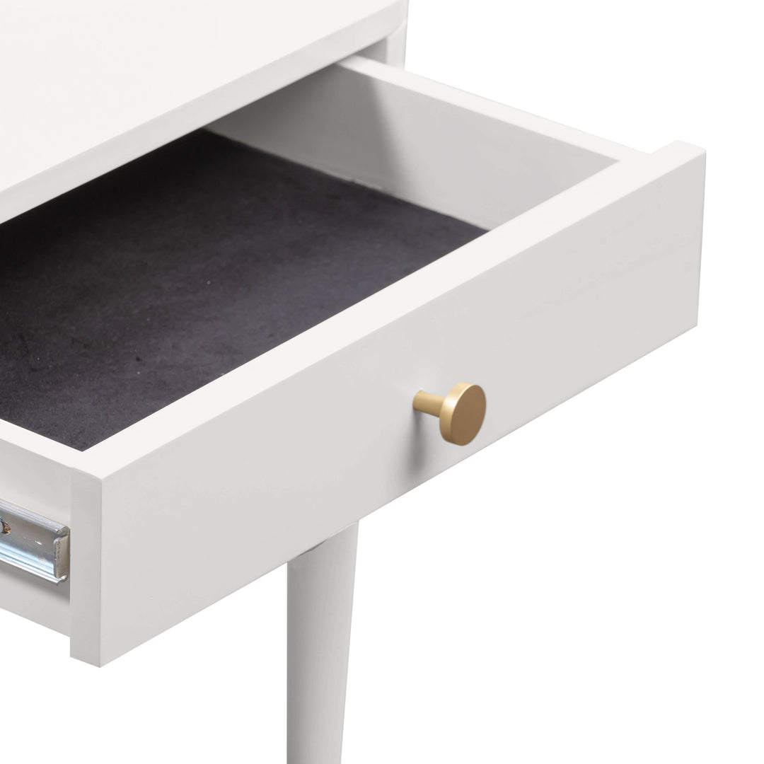 SwayLiving Julieta Cream Nightstand NIGHTSTANDS