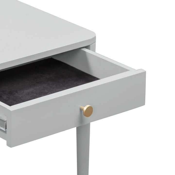 SwayLiving Julieta Grey Nightstand NIGHTSTANDS