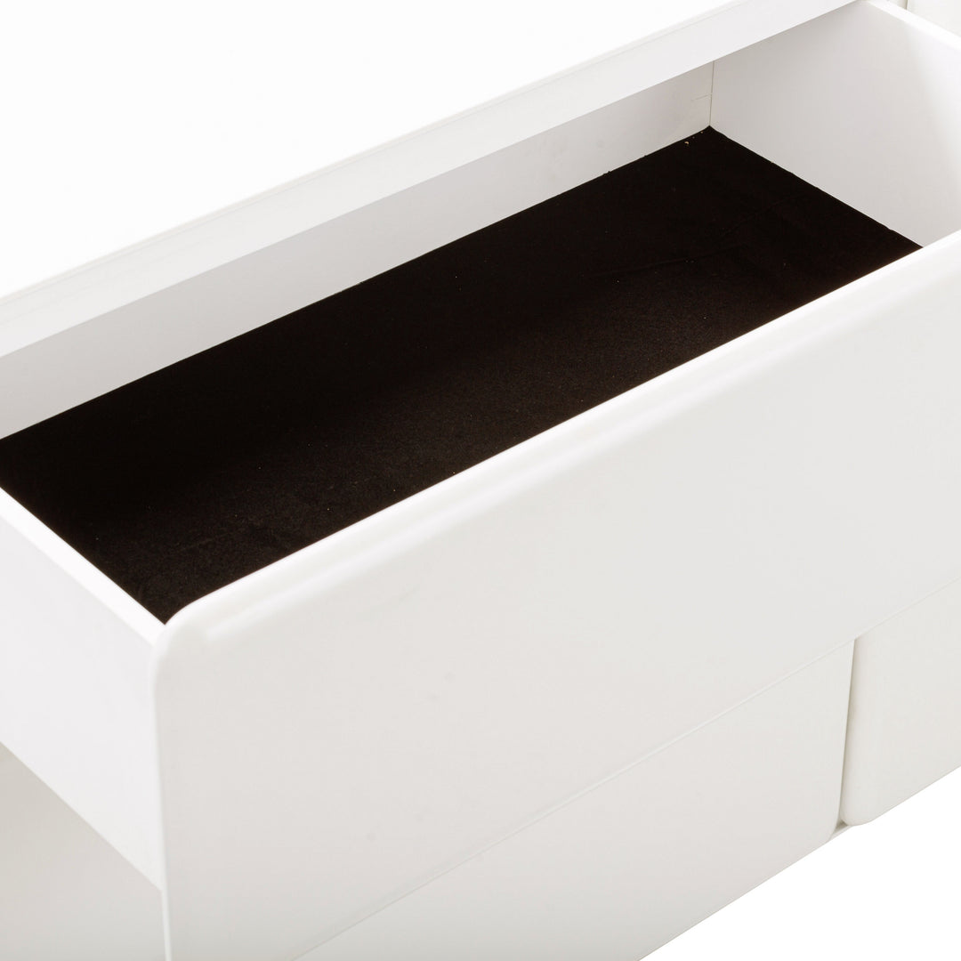 SwayLiving Tammy White 6-Drawer Dresser DRESSERS