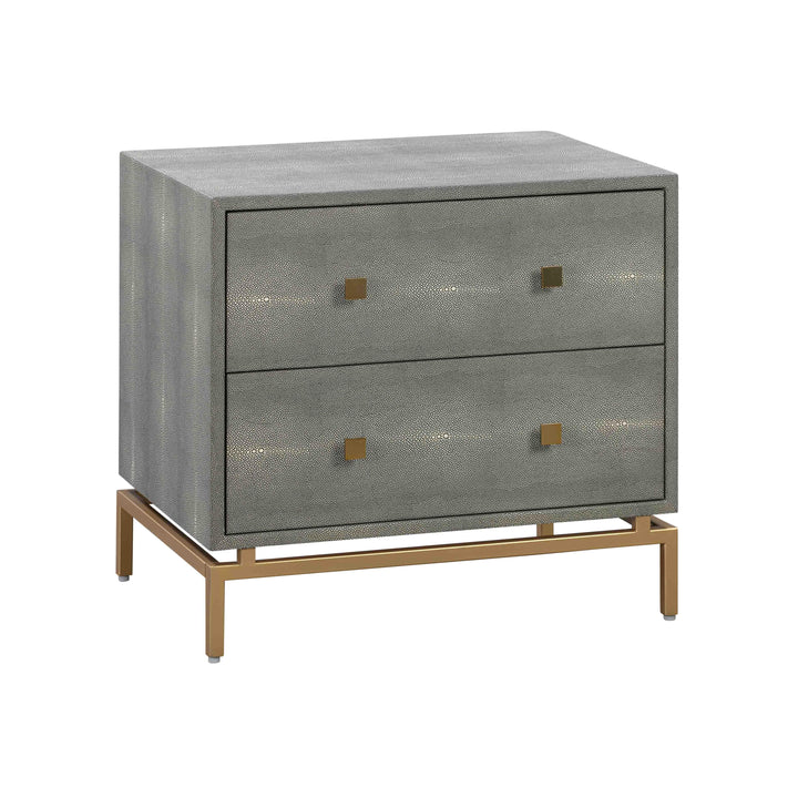 SwayLiving Pesce Shagreen Nightstand NIGHTSTANDS