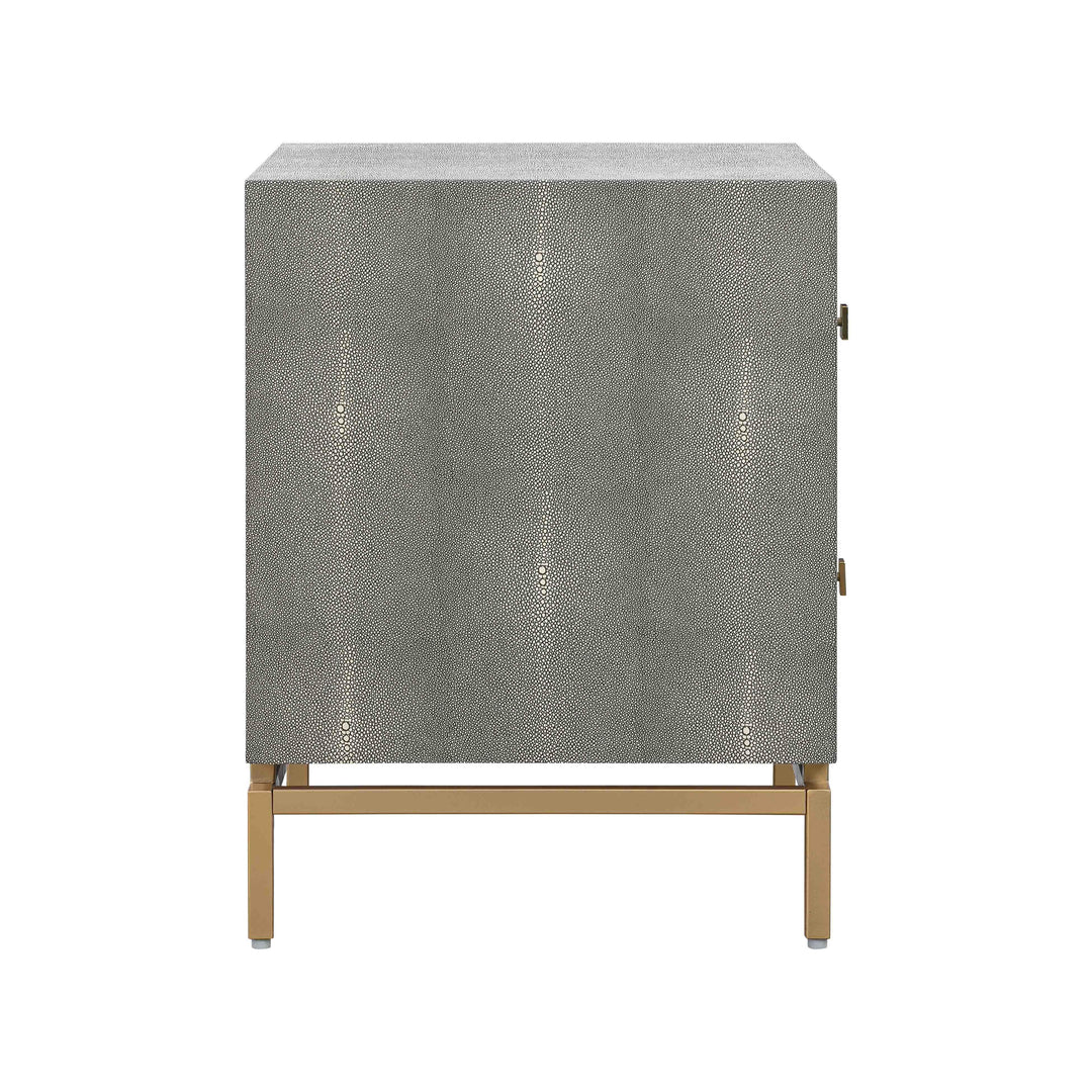 SwayLiving Pesce Shagreen Nightstand NIGHTSTANDS