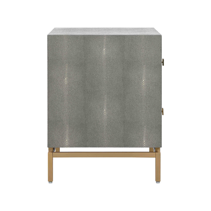 SwayLiving Pesce Shagreen Nightstand NIGHTSTANDS