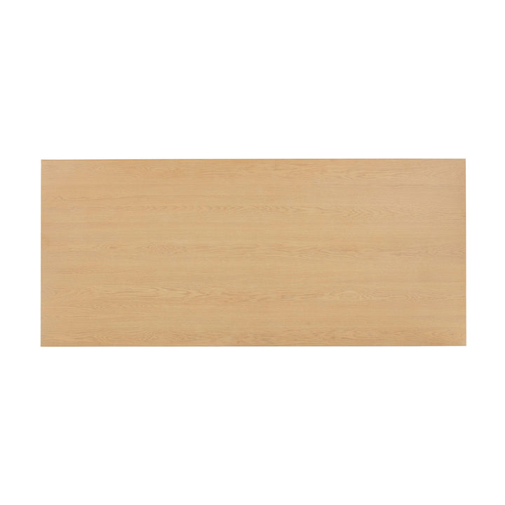 SwayLiving Chelsea Natural Oak Wood Rectangular Dining Table DINING TABLES