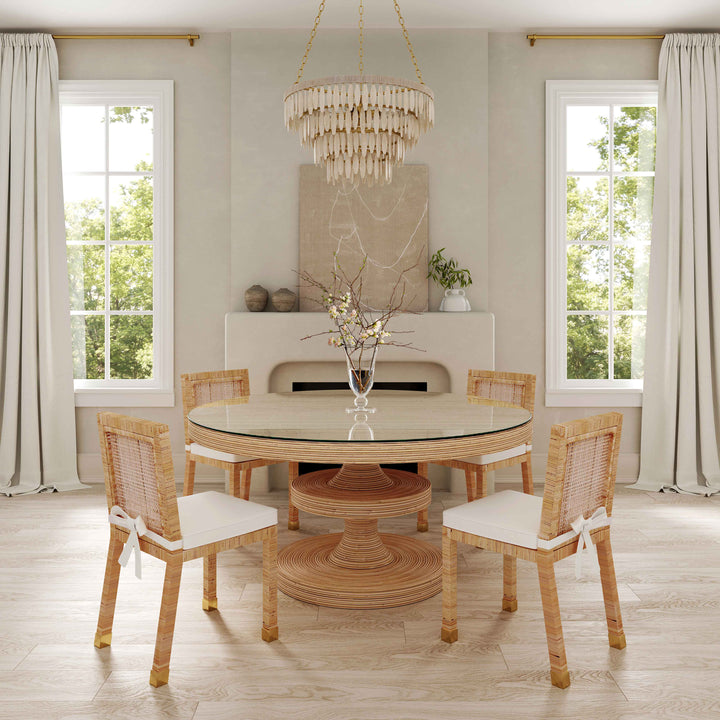 SwayLiving Amara Rattan Dining Chair - Set of 2 DINING CHAIRS