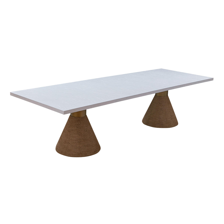 SwayLiving Rishi Natural Rope Rectangular Table DINING TABLES