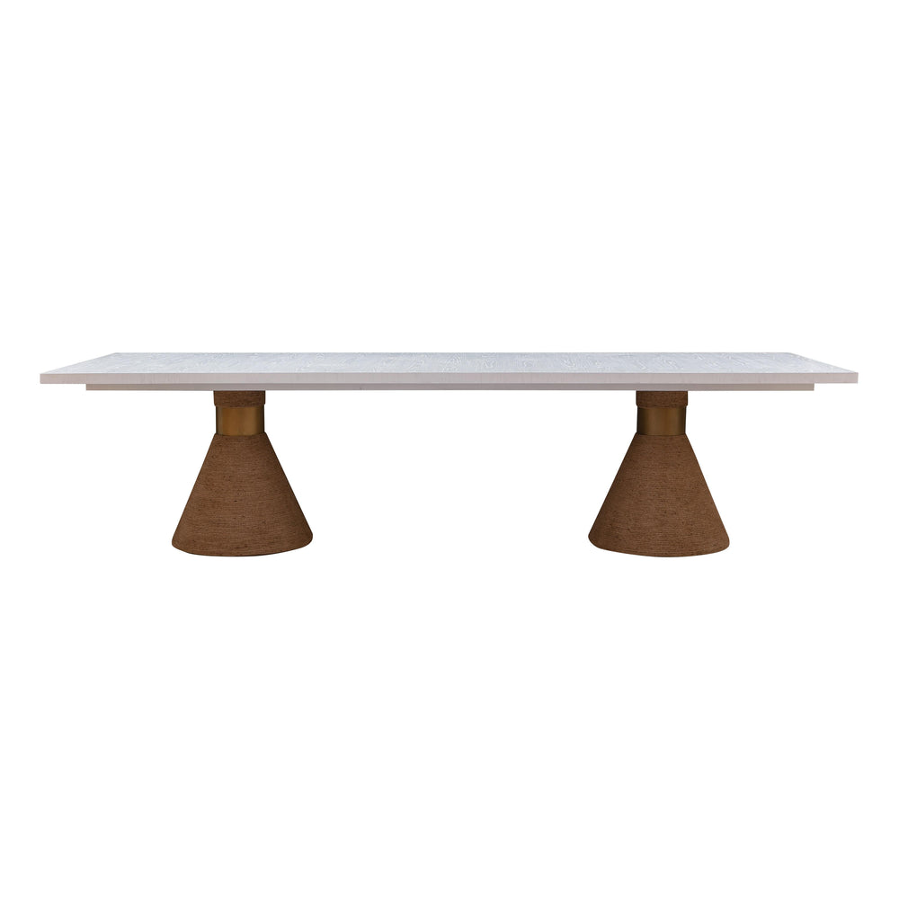 SwayLiving Rishi Natural Rope Rectangular Table DINING TABLES