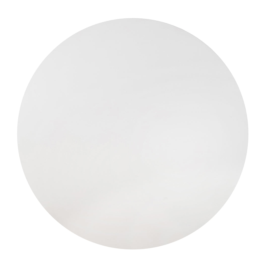 SwayLiving Kali 55 Inch White Round Dining Table DINING TABLES