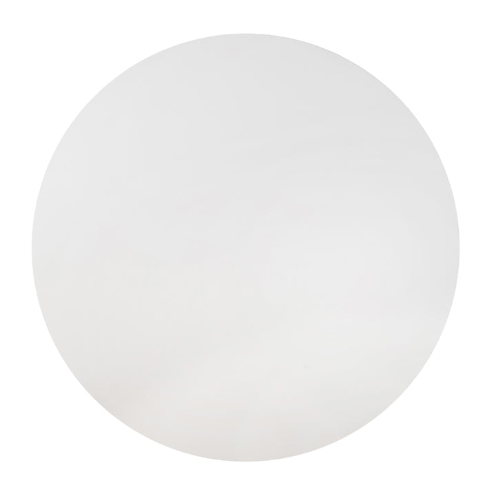 SwayLiving Kali 55 Inch White Round Dining Table DINING TABLES