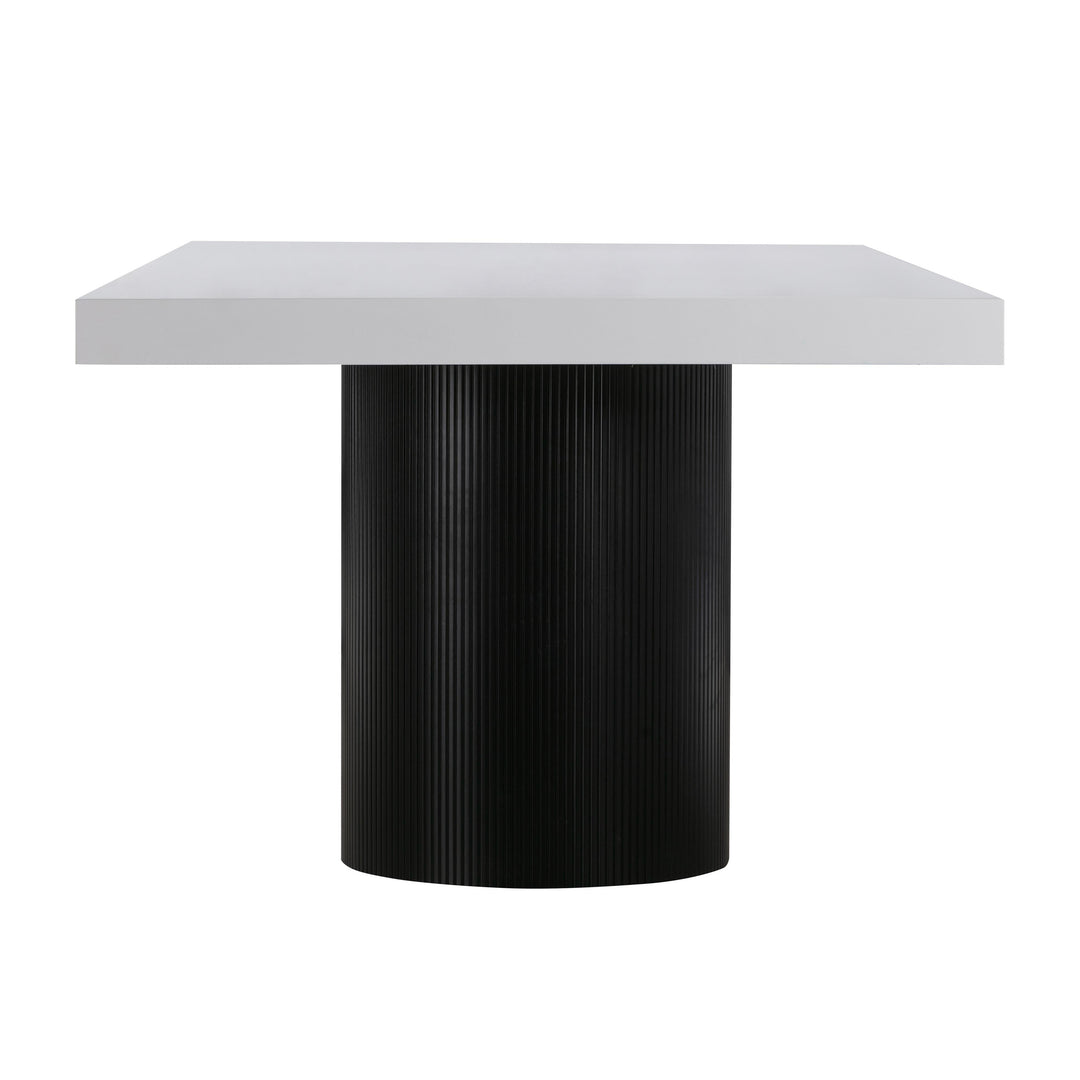 SwayLiving Nova White Lacquer Dining Table DINING TABLES