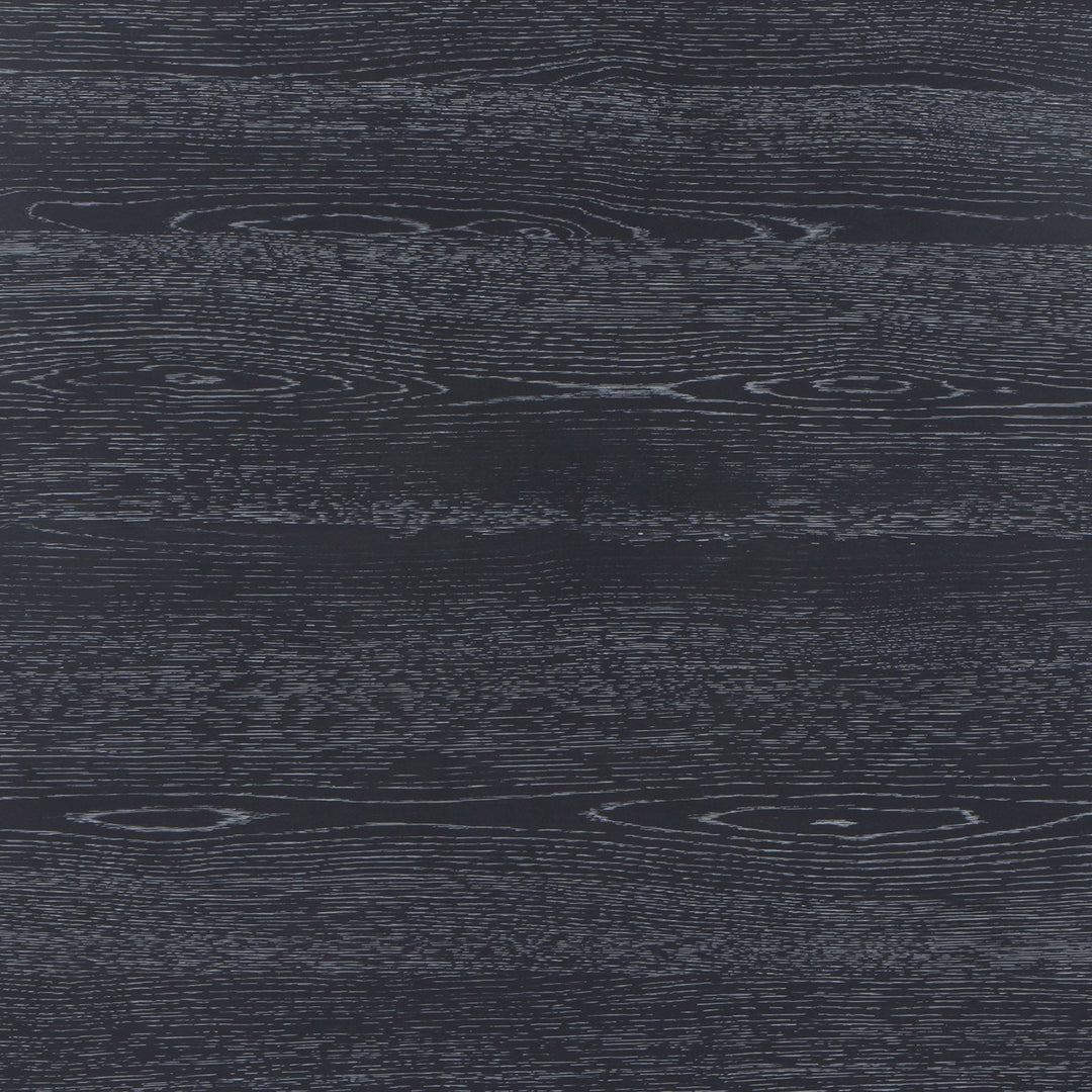 SwayLiving Sahara Black Oak Round Dining Table DINING TABLES