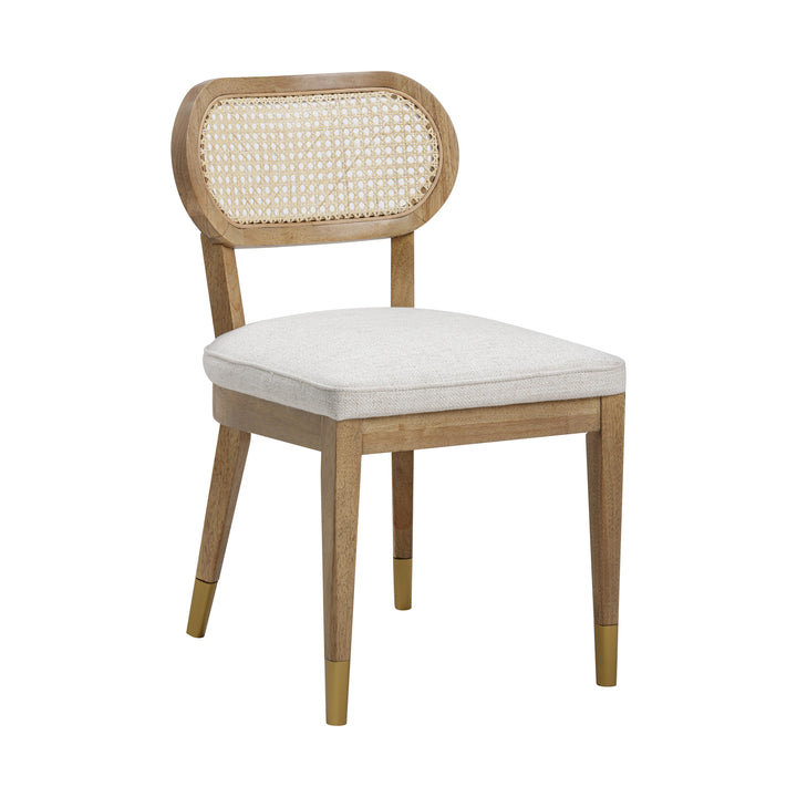 SwayLiving Cosette Natural Dining Chair - Set of 2 DINING CHAIRS