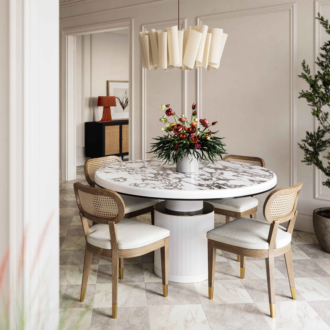 SwayLiving Cosette Natural Dining Chair - Set of 2 DINING CHAIRS
