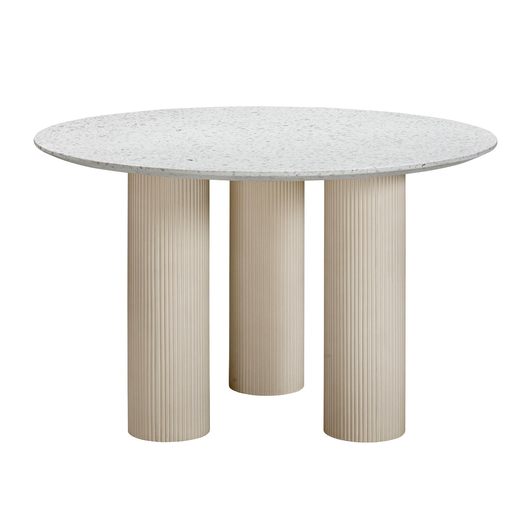 SwayLiving Parcino Terrazzo Concrete Indoor / Outdoor Dining Table OUTDOOR DINING TABLES