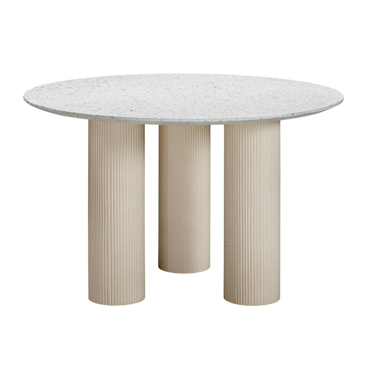 SwayLiving Parcino Terrazzo Concrete Indoor / Outdoor Dining Table OUTDOOR DINING TABLES