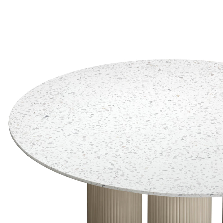 SwayLiving Parcino Terrazzo Concrete Indoor / Outdoor Dining Table OUTDOOR DINING TABLES