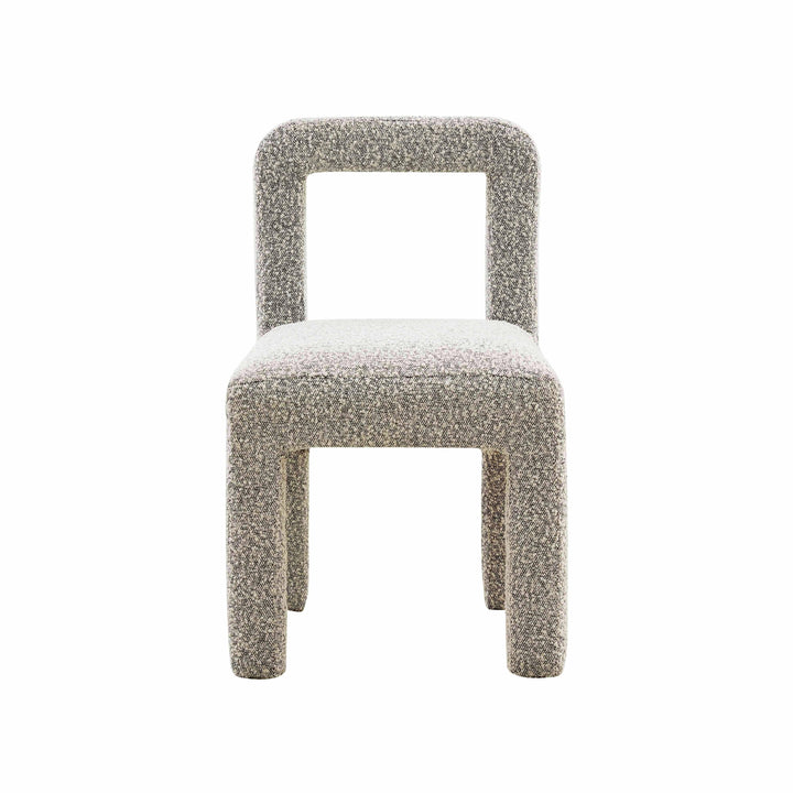 SwayLiving Hazel Grey Boucle Dining Chair - Set of 2 DINING CHAIRS