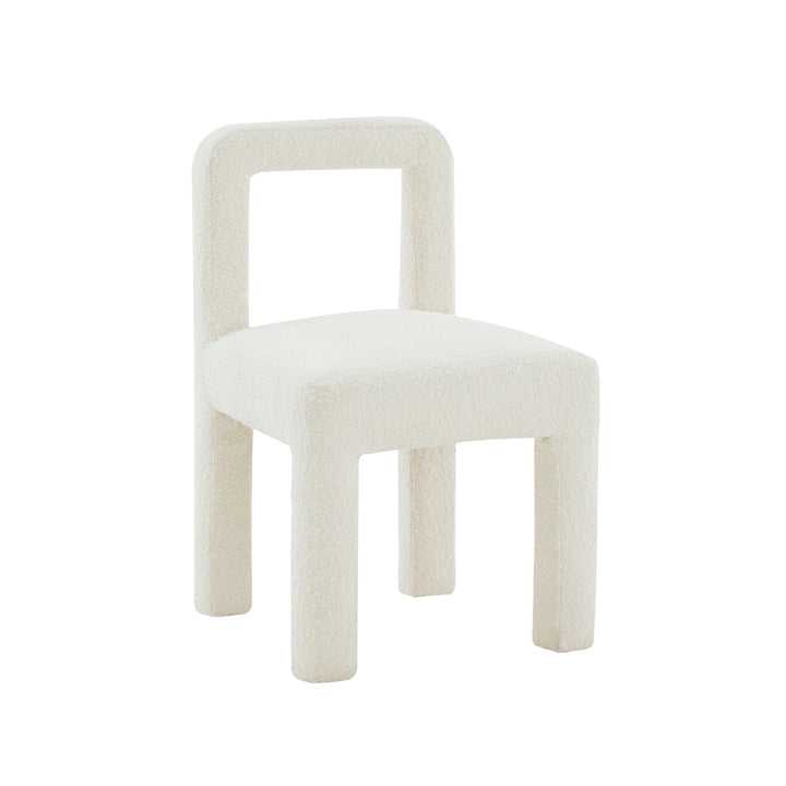 SwayLiving Hazel Cream Boucle Dining Chair - Set of 2 DINING CHAIRS