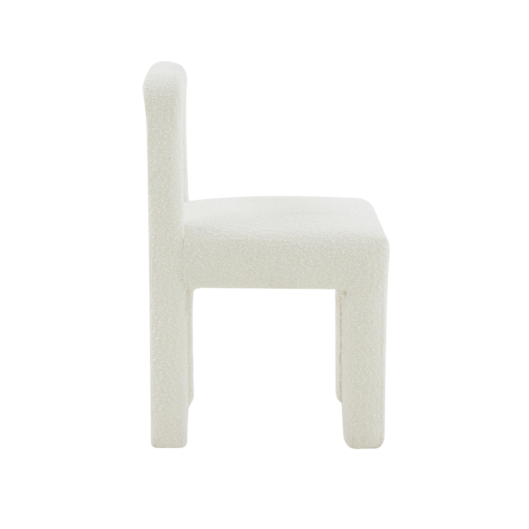 SwayLiving Hazel Cream Boucle Dining Chair - Set of 2 DINING CHAIRS