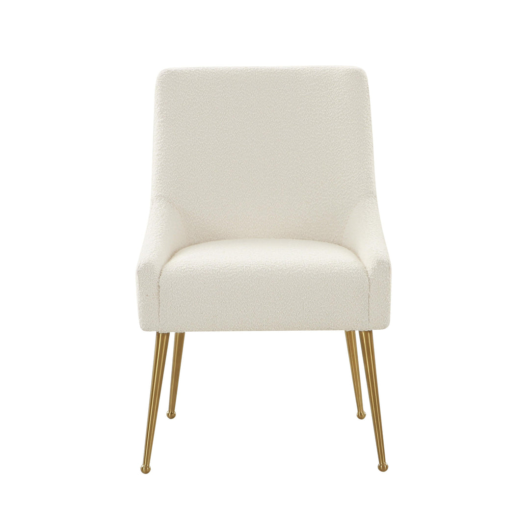 SwayLiving Beatrix Cream Boucle Side Chair DINING CHAIRS